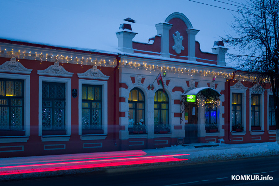 2 января 2026 года. Бобруйск в январских сумерках.