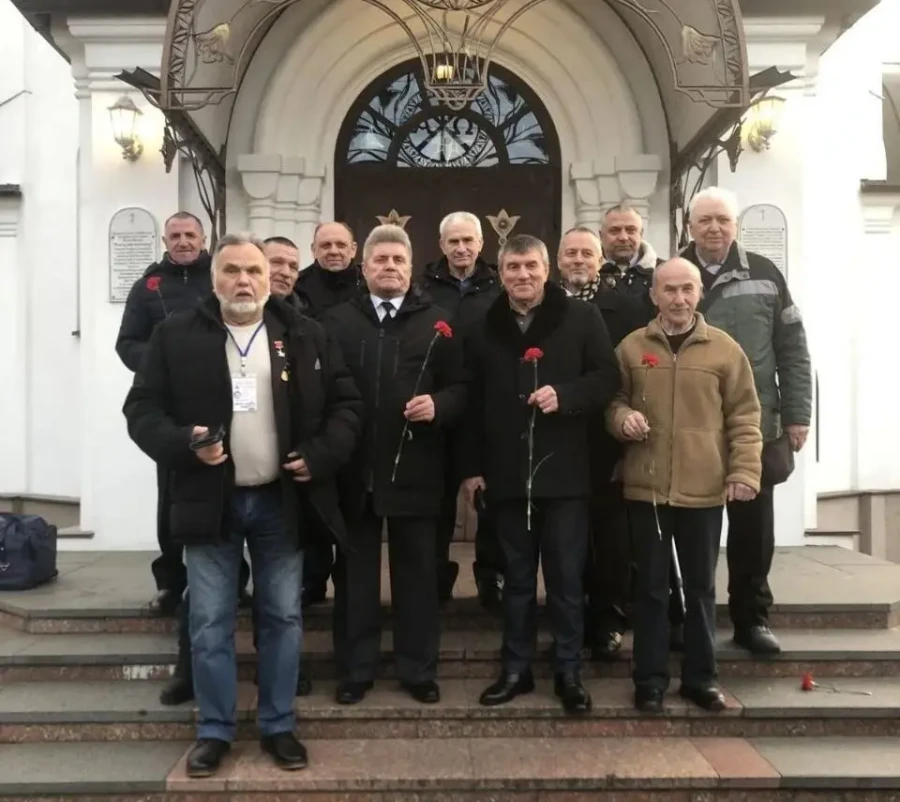 13.12.2025 г. Делегация из Бобруйска на встрече в Минске, посвященной Дню чествования участников ликвидации последствий аварии на ЧАЭС.