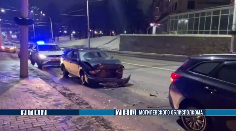 6-летняя девочка пострадала в тройном ДТП в Могилеве