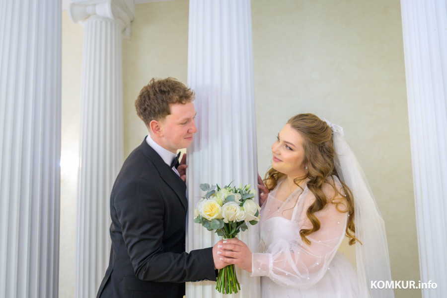 «Хочу восемь!» Бобруйские молодожены приехали жениться из Минска