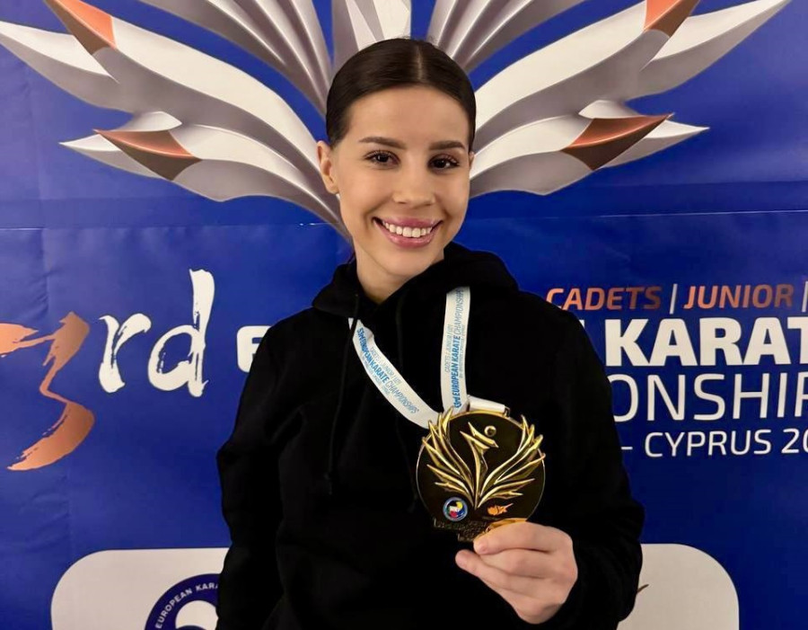Белоруска Ульяна Маркова стала чемпионкой Европы по карате среди молодежи