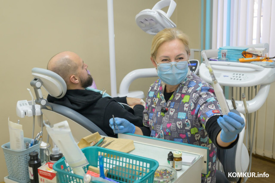 03.02.2026. Бобруйск. ул. Гагарина, 4. Стоматология «Смайл». Заведующая клиникой Наталья Гуща