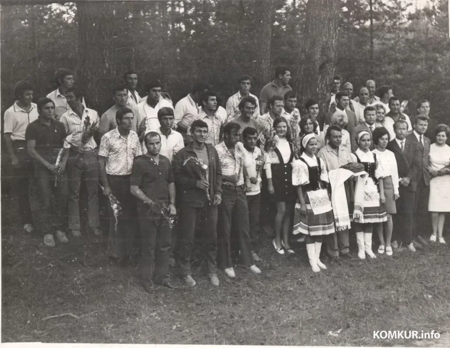 Июль 1973 год. Встреча болгарских футболистов.