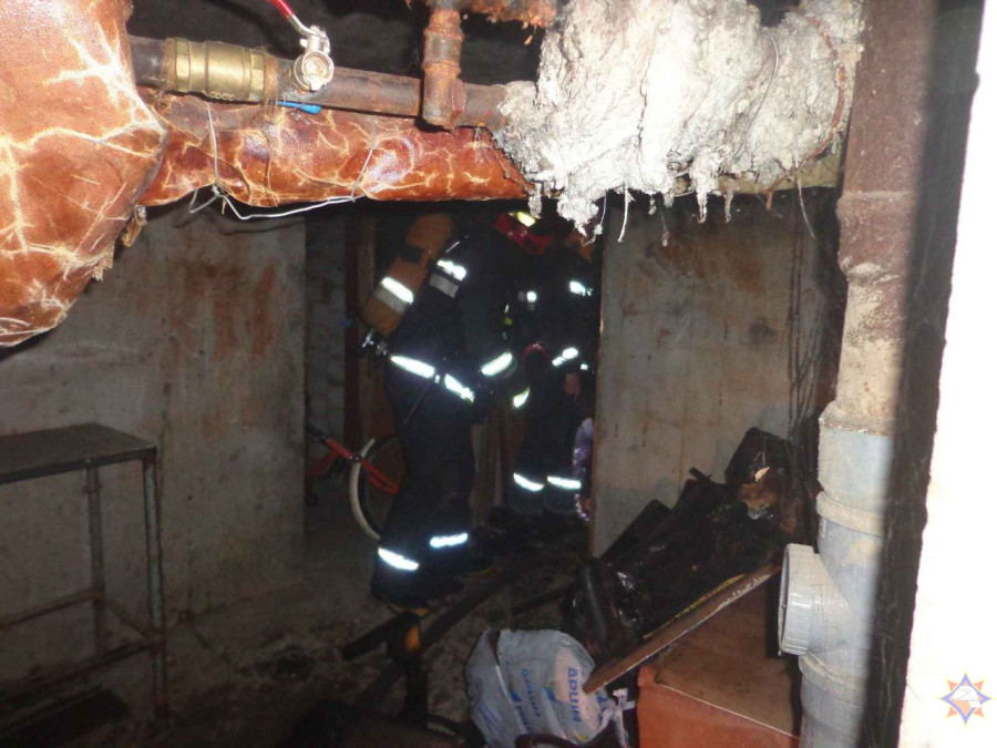 7.02.2026. Бобруйск. Пожар в доме по улице Горелика