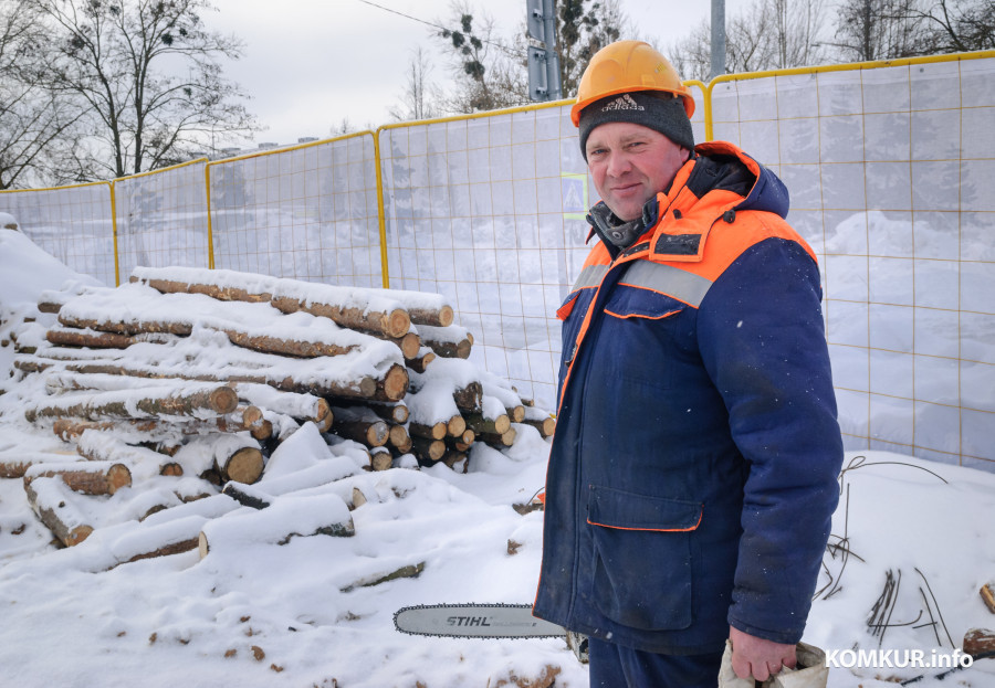 09.02.2026. Минская улица, Первомайский район, Бобруйск. Реконструкция коллектора дождевой канализации по улице Орджоникидзе
