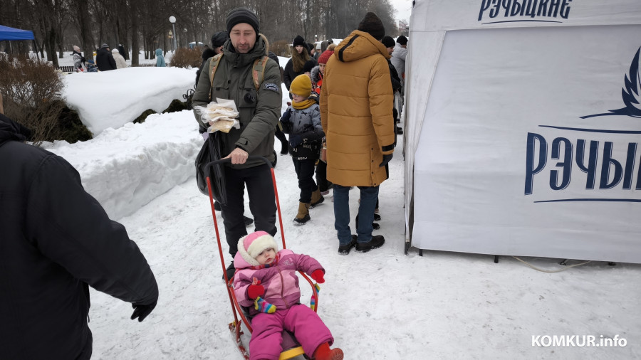 22.02.2026. Бобруйск. Праздник Масленица в городском парке культуры и отдыха