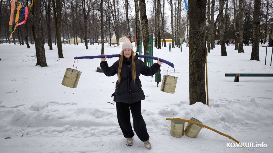 22.02.2026. Бобруйск. Праздник Масленица в городском парке культуры и отдыха