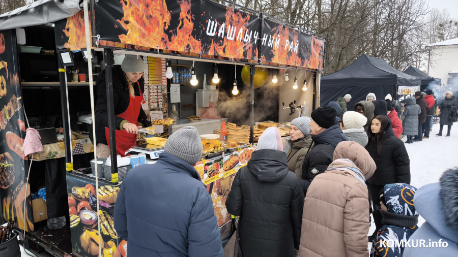 22.02.2026. Бобруйск. Праздник Масленица в городском парке культуры и отдыха