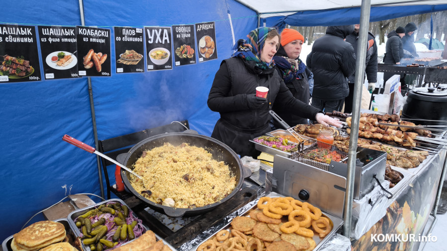 22.02.2026. Бобруйск. Праздник Масленица в городском парке культуры и отдыха