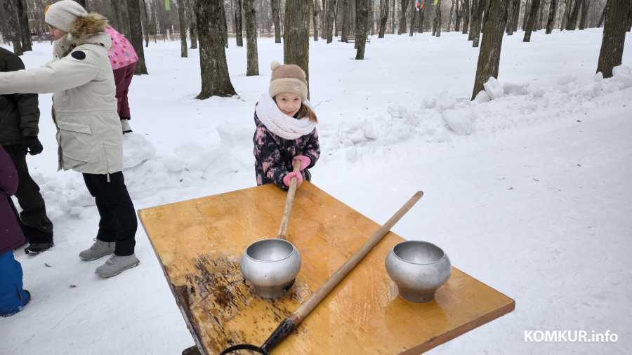 22.02.2026. Бобруйск. Праздник Масленица в городском парке культуры и отдыха