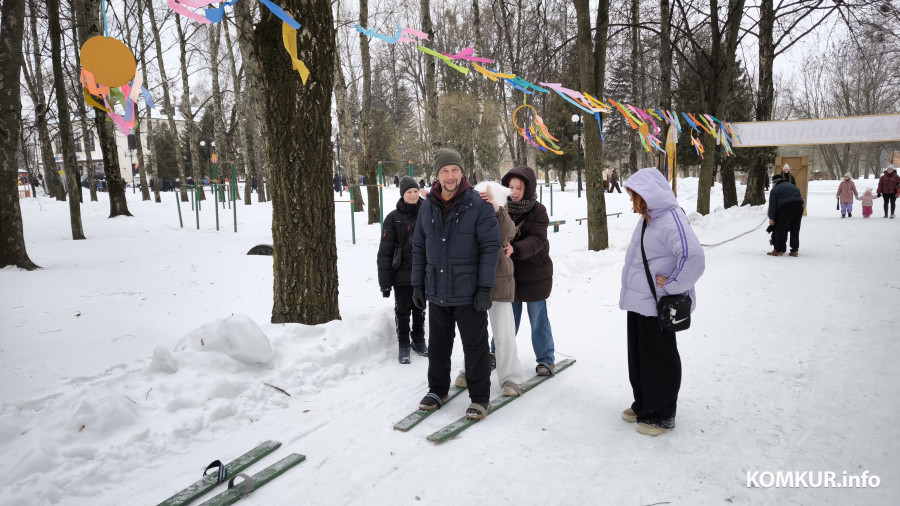 22.02.2026. Бобруйск. Праздник Масленица в городском парке культуры и отдыха