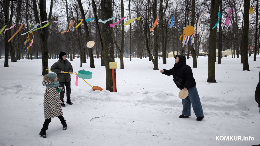 22.02.2026. Бобруйск. Праздник Масленица в городском парке культуры и отдыха