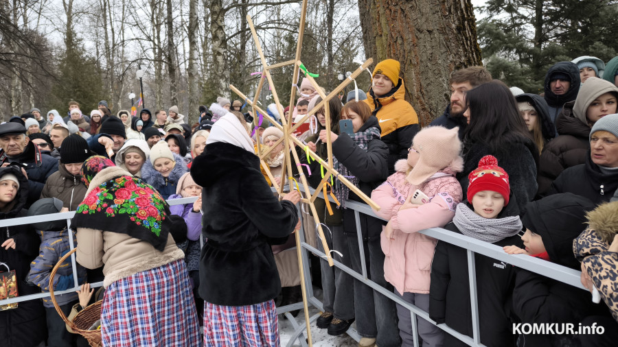 22.02.2026. Бобруйск. Праздник Масленица в городском парке культуры и отдыха