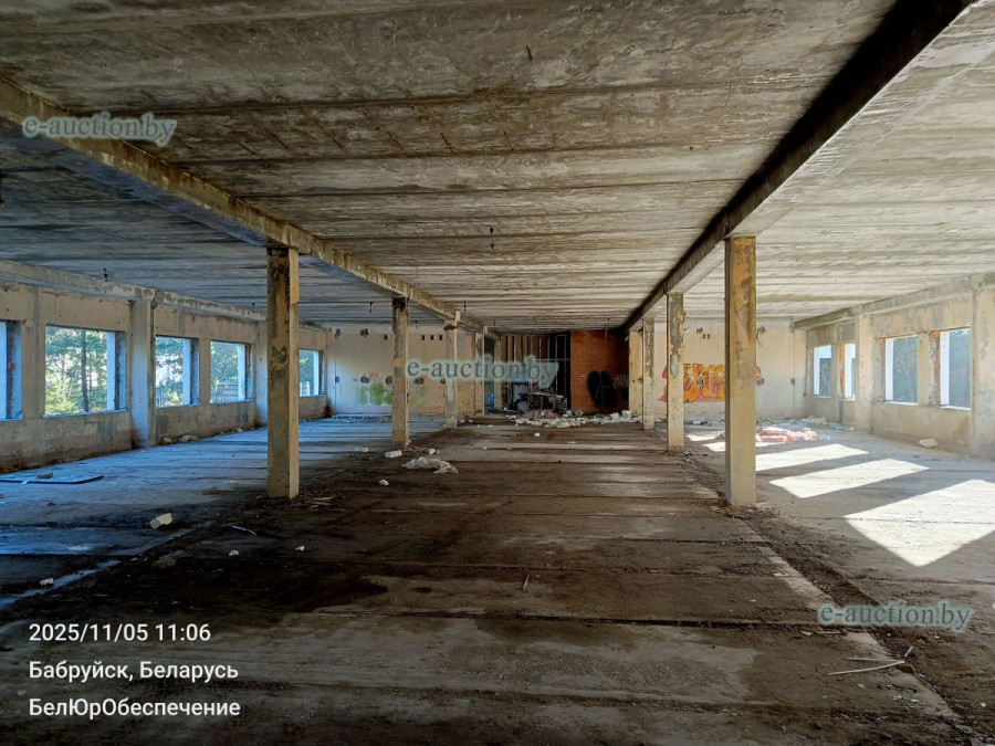 Бобруйск. Недостроенный жилой дом на улице Горелика.