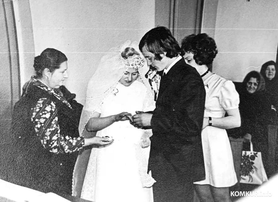 07.02.1976 г. Свадьба Владимира и Лидии Кругловых.