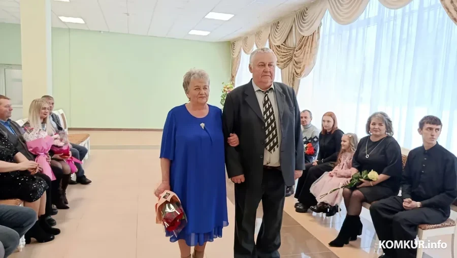 07.02.2026 г. Владимир Александрович и Лидия Федоровна Кругловы отметили золотую свадьбу.