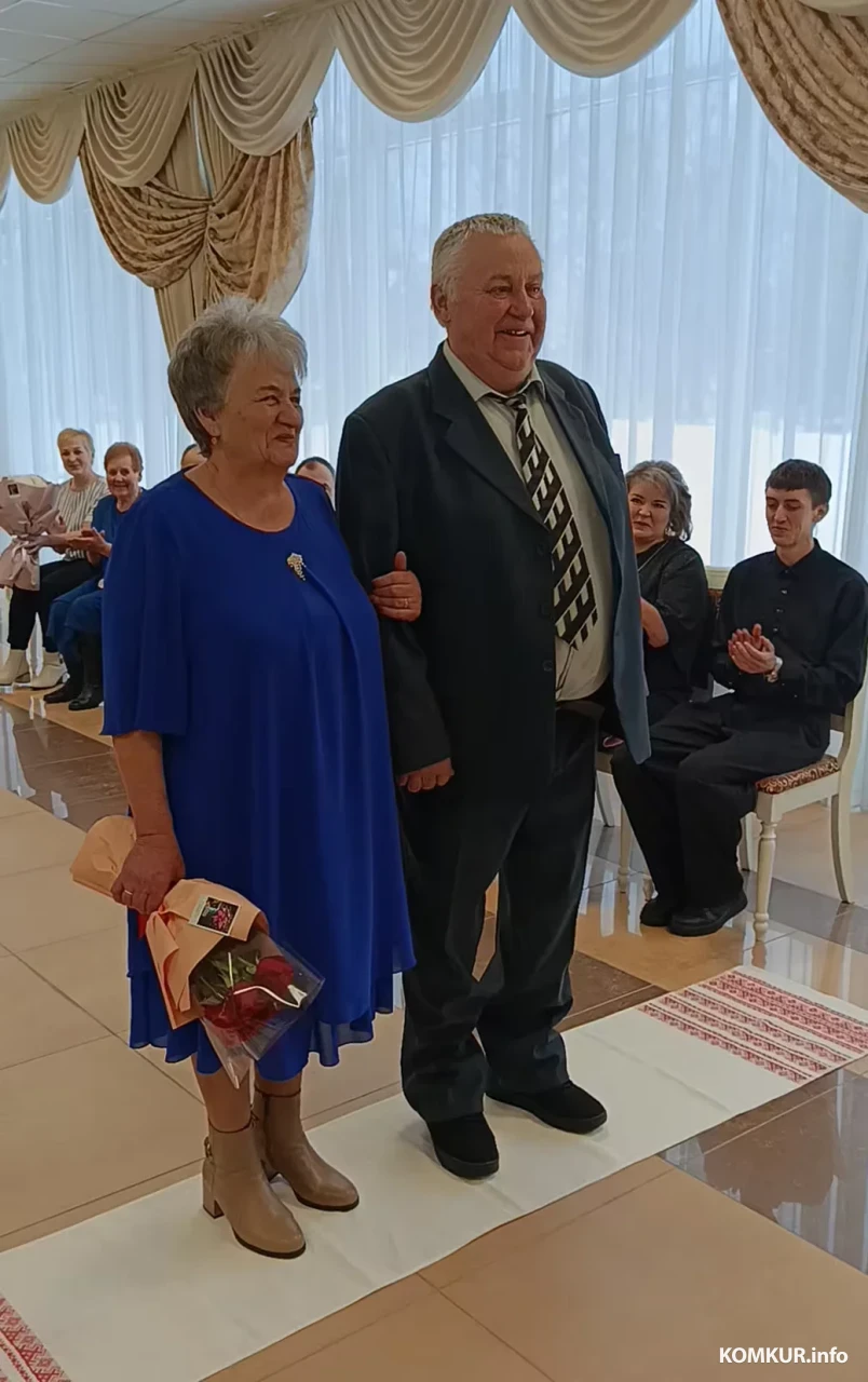 07.02.2026 г. Владимир Александрович и Лидия Федоровна Кругловы отметили золотую свадьбу.