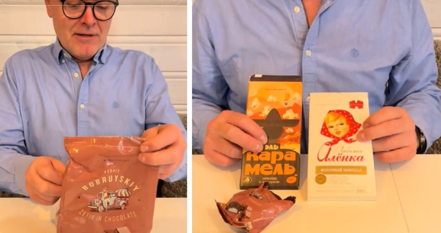 Житель Норвегии продегустировал белорусские сладости: бобруйский зефир получил высокую оценку (видео)