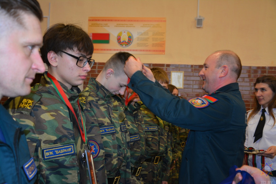 Областная спартакиада военно-патриотических клубов прошла на Могилевщине. Фото: МЧС.