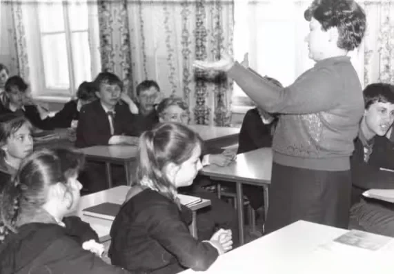 Лукреция Саттарова в 14-й школе Бобруйска.