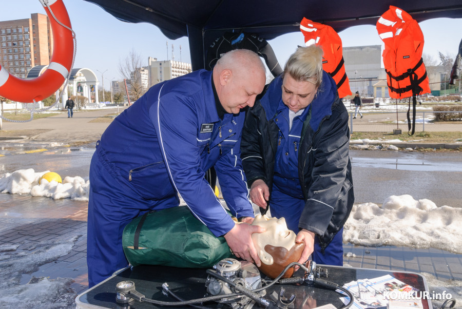 12 марта 2026 года, Бобруйск, район ТЦ «Корона». День безопасности на водах.