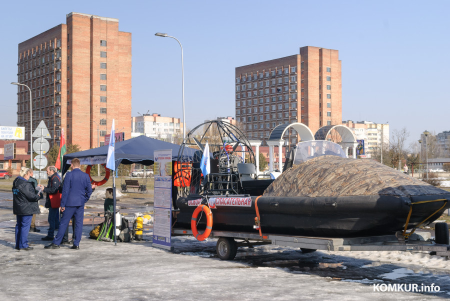 12 марта 2026 года, Бобруйск, район ТЦ «Корона». День безопасности на водах.