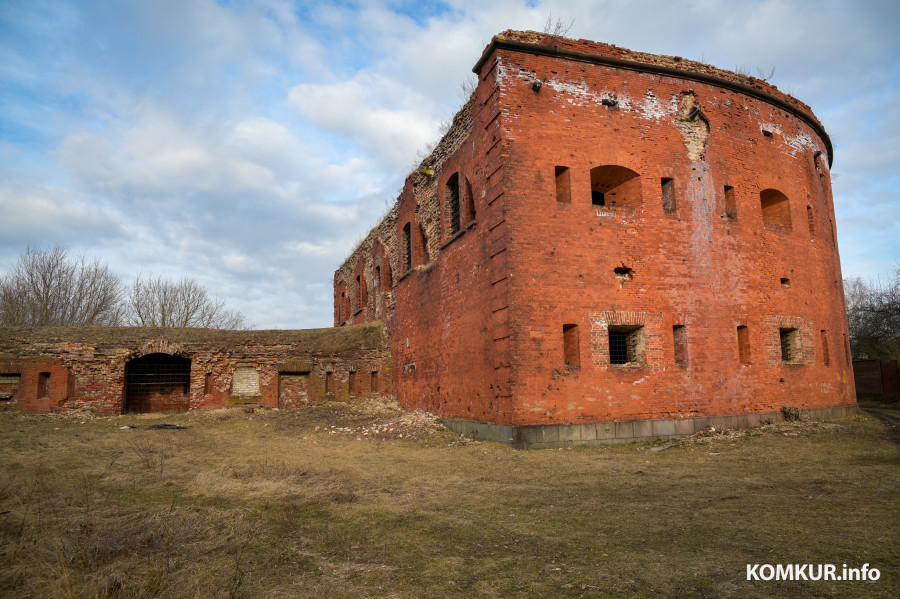 2022. Бастион с галлереей в Бобруйской крепости.