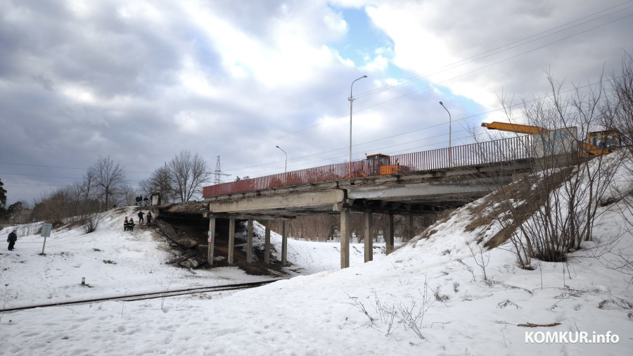 2.03.2026. Бобруйск. ЧП на путепроводе по улице Карла Маркса