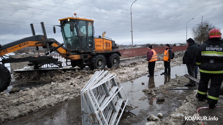 2.03.2026. Бобруйск. ЧП на путепроводе по улице Карла Маркса