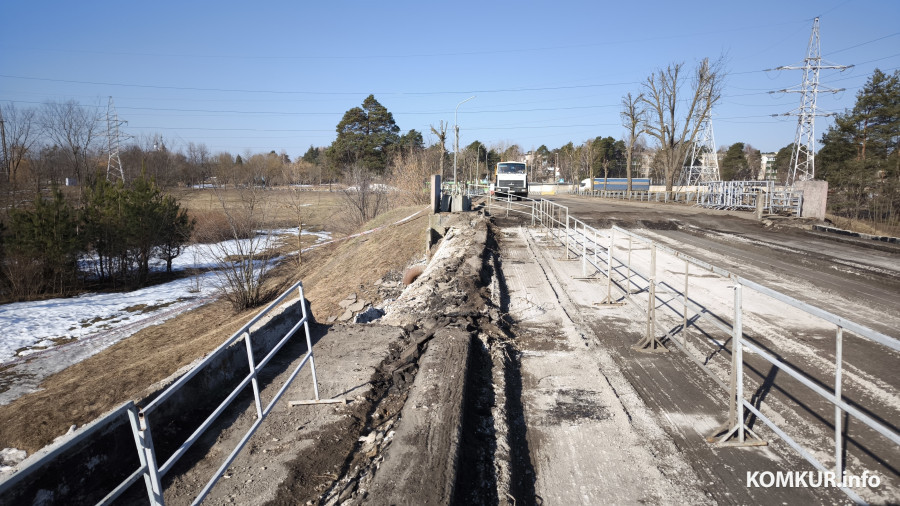 14.03.2026. Бобруйск. Ремонт путепровода по улице Карла Маркса