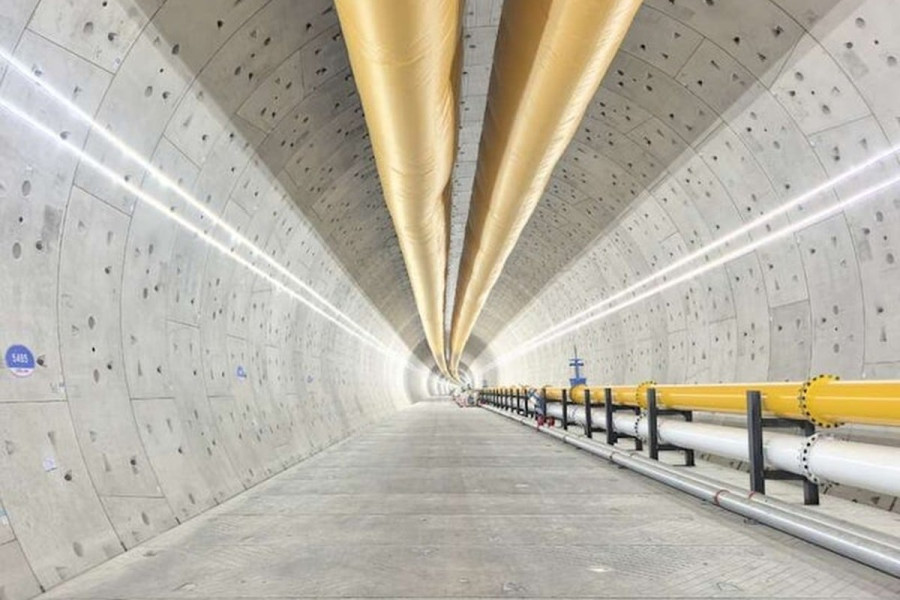 В Китае завершили строительство подводного железнодорожного тоннеля 