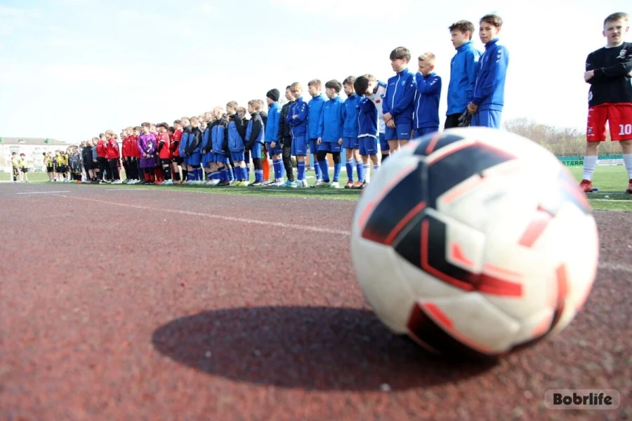 1.04.2026 г. Турнир по футболу памяти Владимира Сосункевича. Фото: Александр Анташкевич, bobrlife.by.
