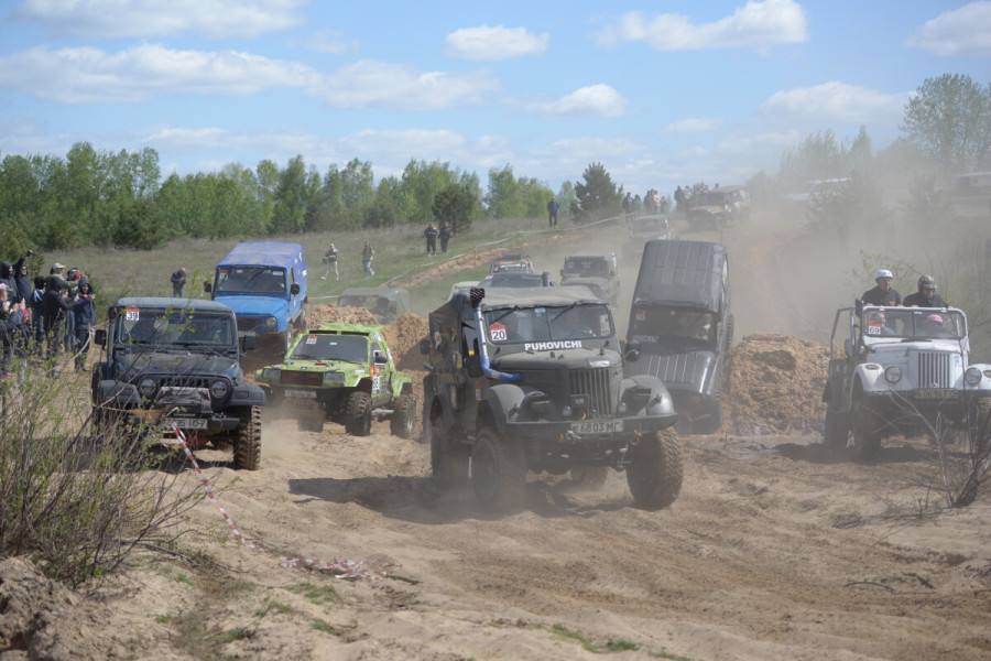 Первенство по джип-спринту «Дорогами Победы» состоится в Бобруйском районе 25 апреля