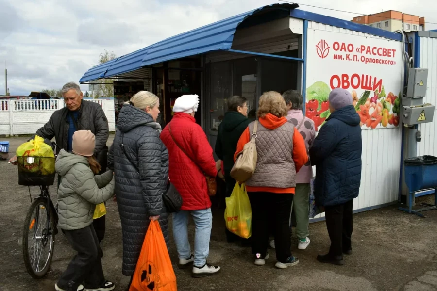 18.04.2026, Бобруйск, Западный рынок.