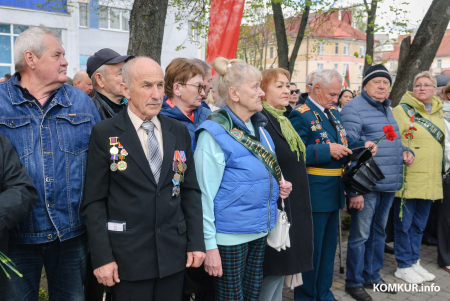 25.04.2026. 125, улица Урицкого, Бобруйск, Беларусь. Торжественное открытие памятного знака в память о жертвах и ликвидаторах аварии на ЧАЭС в преддверии 40-летия Чернобыльской трагедии
