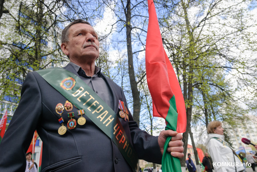25.04.2026. 125, улица Урицкого, Бобруйск, Беларусь. Ветеран МЧС, пожарный, участник ликвидации последствий аварии на ЧАЭС Виктор Алексеевич Азовцев.