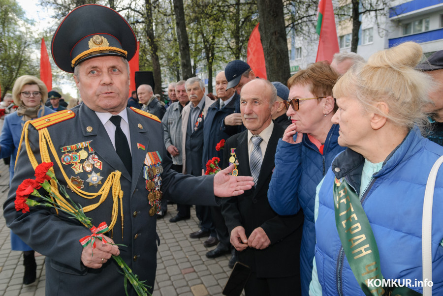 25.04.2026. 125, улица Урицкого, Бобруйск, Беларусь. Торжественное открытие памятного знака в память о жертвах и ликвидаторах аварии на ЧАЭС в преддверии 40-летия Чернобыльской трагедии