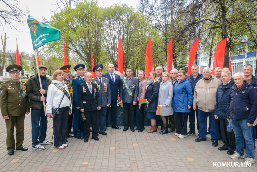 25.04.2026. 125, улица Урицкого, Бобруйск, Беларусь. Торжественное открытие памятного знака в память о жертвах и ликвидаторах аварии на ЧАЭС в преддверии 40-летия Чернобыльской трагедии
