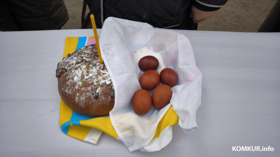 11.04.2026. Бобруйск. Освящение пасхальных блюд в Свято-Никольском кафедральном соборе