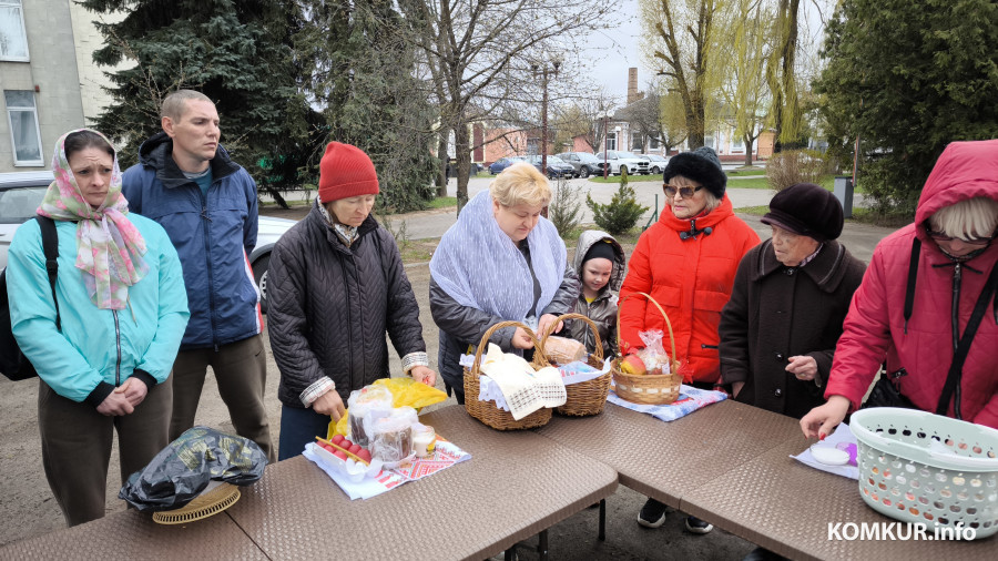 11.04.2026. Бобруйск. Освящение пасхальных блюд в Свято-Никольском кафедральном соборе
