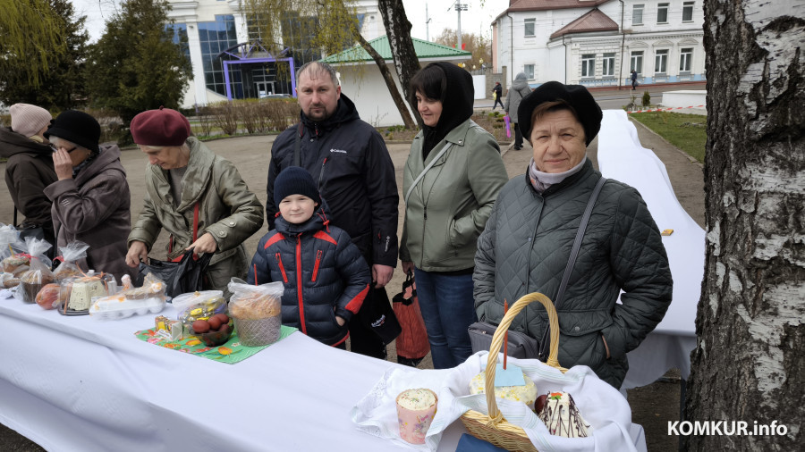 11.04.2026. Бобруйск. Освящение пасхальных блюд в Свято-Никольском кафедральном соборе