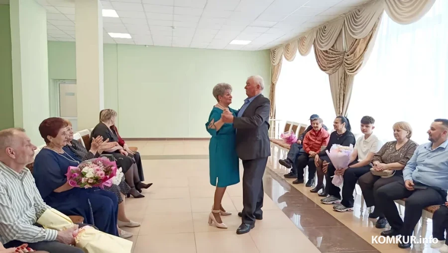 18.04.2026 г. Золотая свадьба Сергея Семеновича и Валентины Ивановны Щербы.