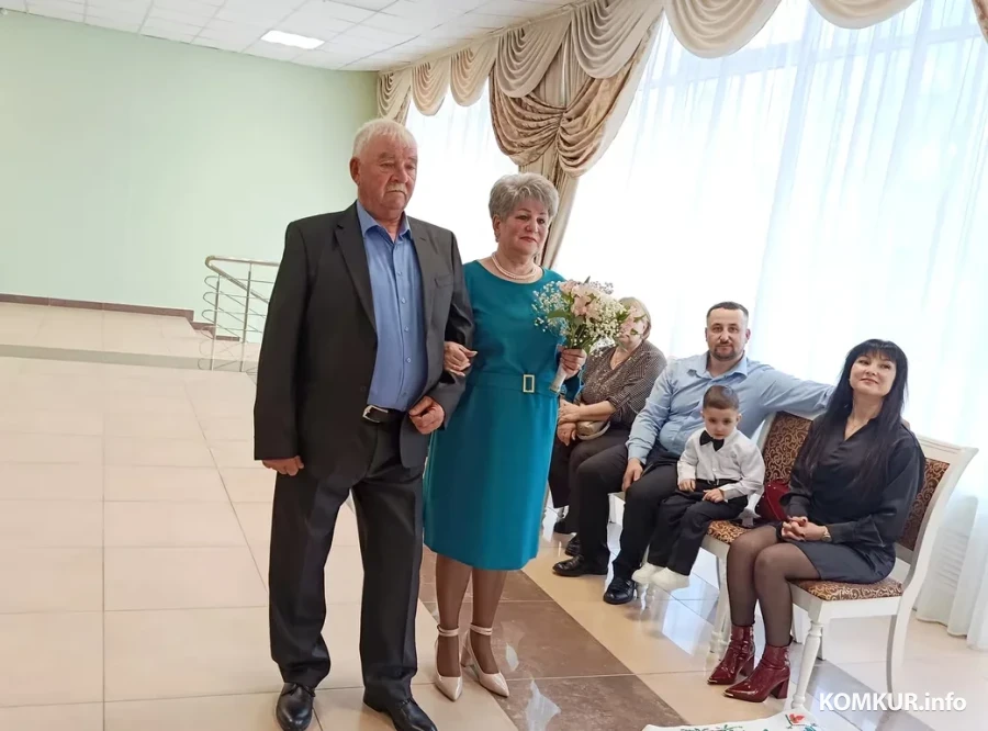 18.04.2026 г. Золотая свадьба Сергея Семеновича и Валентины Ивановны Щербы.