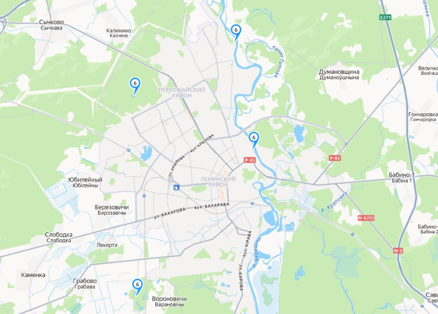 МЧС обновило карту официальных пляжей. Смотрите, где можно купаться в Бобруйске и районе