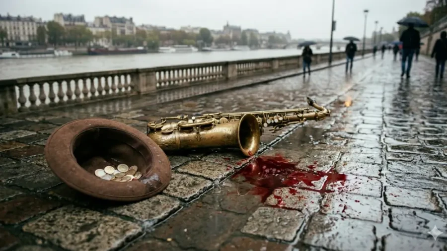В Санкт-Петербурге мужчина выстрелил в 11-летнего мальчика, игравшего на саксофоне возле театра