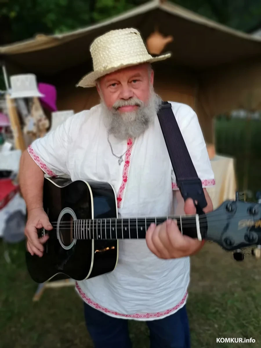 Юрий Бовда на Бард-рыбалке 2018 г.