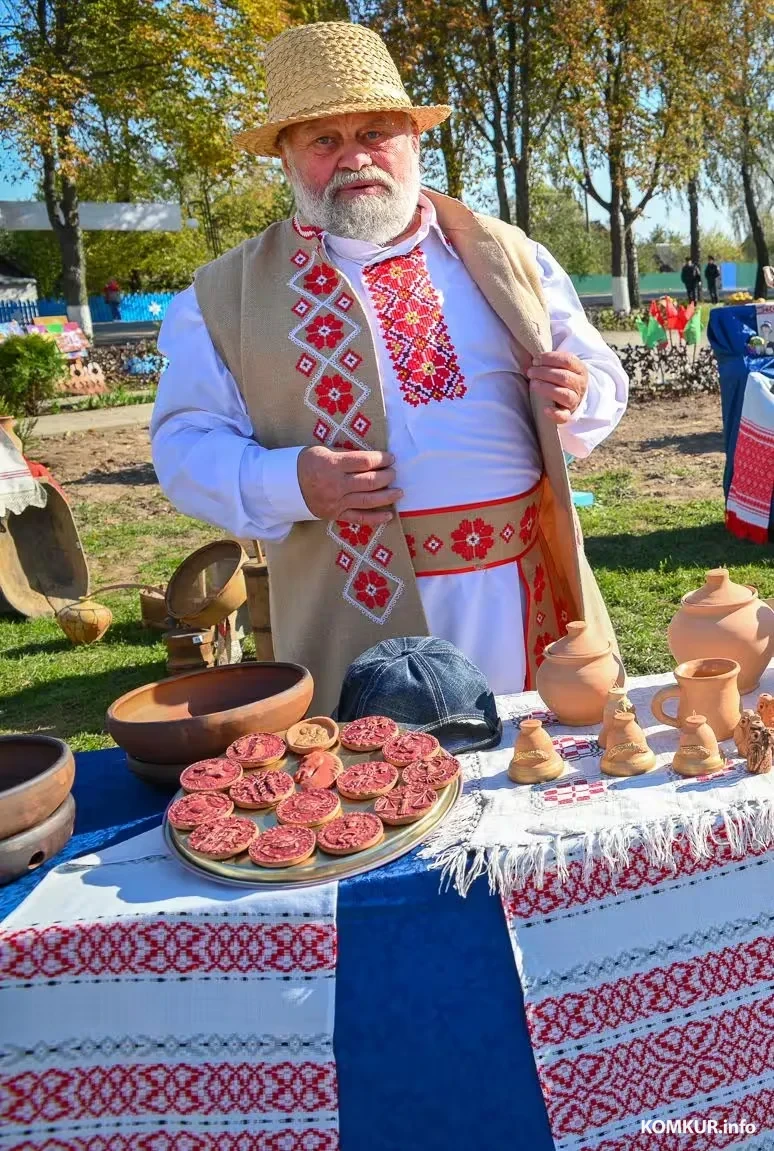 Юрий Бовда на районных «Дажынках-2021». Фото: Александр Чугуев.