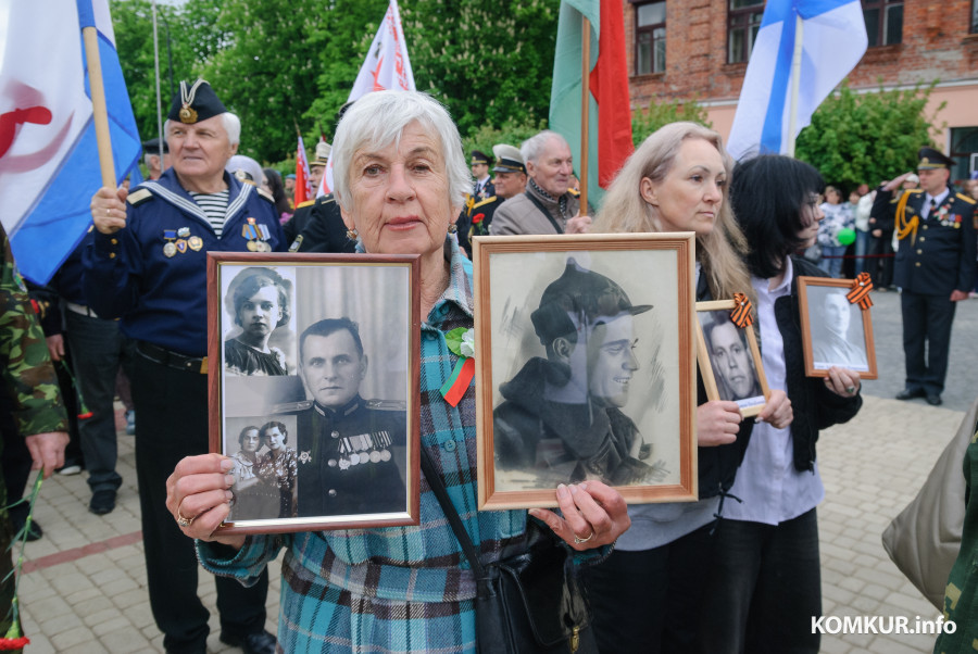 09.05.2026. Площадь Победы. Церемония возложения цветов, памятный митинг и торжественное прохождение военнослужащих Бобруйского гарнизона.