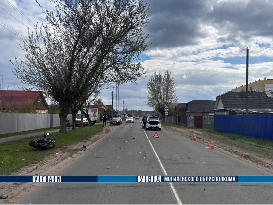 30.04.2026 г. ДТП в Бобруйске. Фото: УГАИ УВД Могоблисполкома.