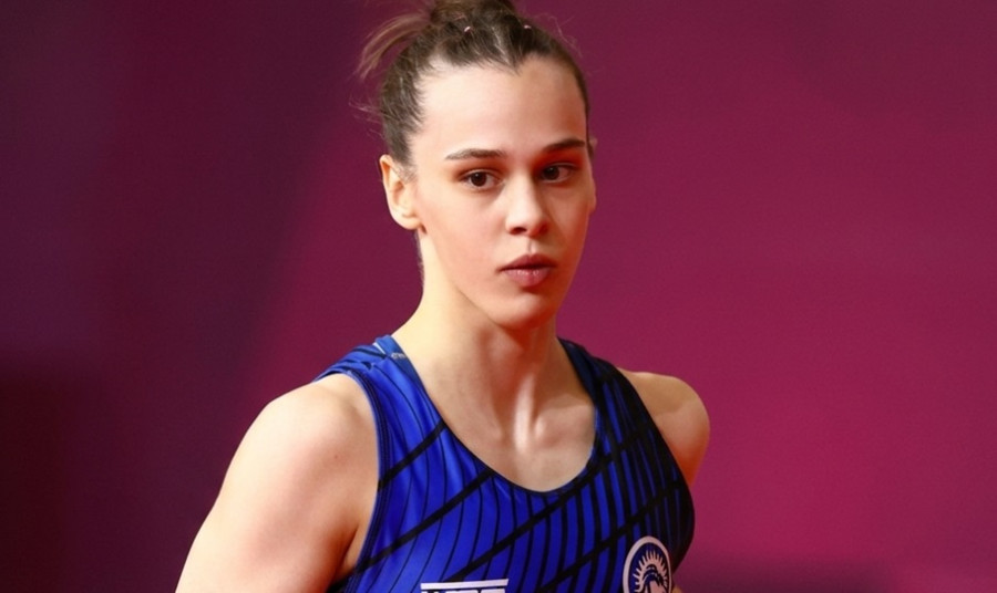 Бобруйчанка Полина Брагинец стала двукратной чемпионкой Европы-U17 по борьбе